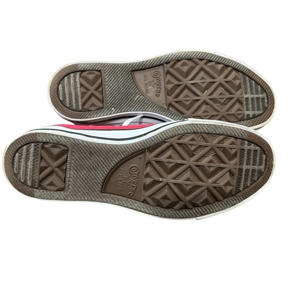 Converse Red and White Sneakers - Picture 3 of 7